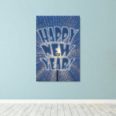 Neujahrslicht Leinwanddruck (Insitu (Holzboden))