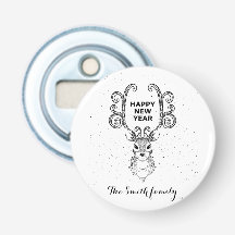 Neujahrsmagie der Schwarzweißrinder