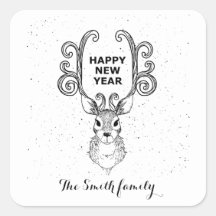 Neujahrsmagie der Schwarzweißrinder