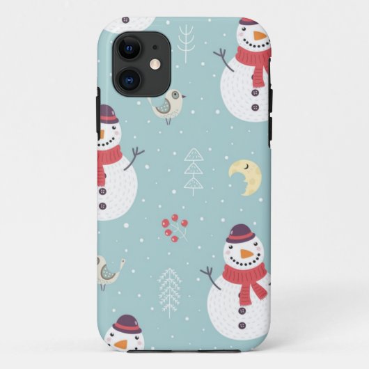 Neujahrsmuster Case-Mate iPhone Hülle (Rückseite)