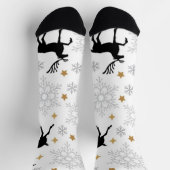Neujahrsmuster Socken (Oben)