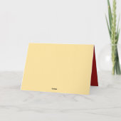 Neujahrsnacht in China - GC Feiertagskarte (Rückseite)