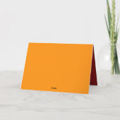 Neujahrsnake 2025 GCb Feiertagskarte (Rückseite)