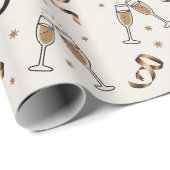 Neujahrspapier 2026 Geschenkpapier (Rolleneckpunkt)