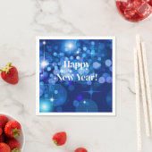 Neujahrspapier Servietten (Beispiel)