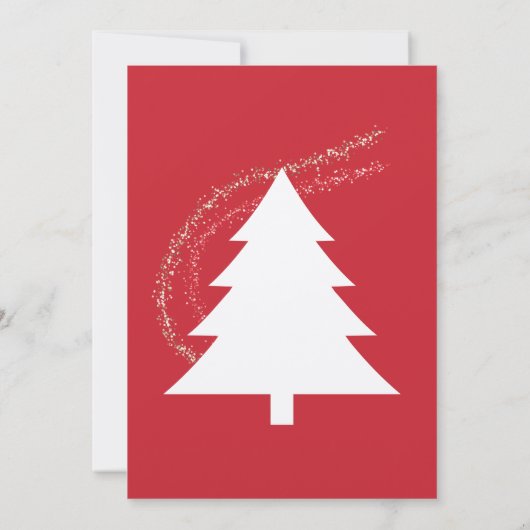 Neujahrspferd Karte (Rückseite)