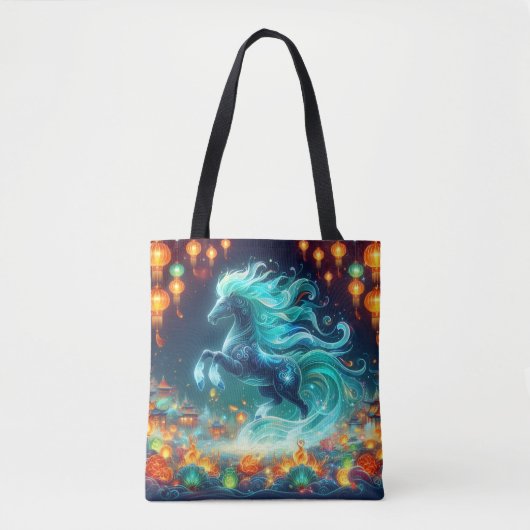 Neujahrspferd Tasche (Vorderseite)