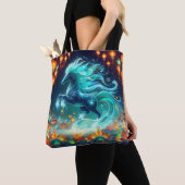 Neujahrspferd Tasche (Von Nahem)