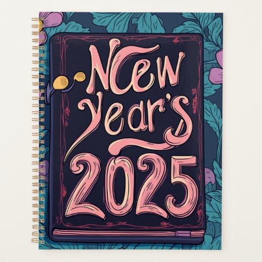 Neujahrsplaner 2025 planer (Vorderseite)