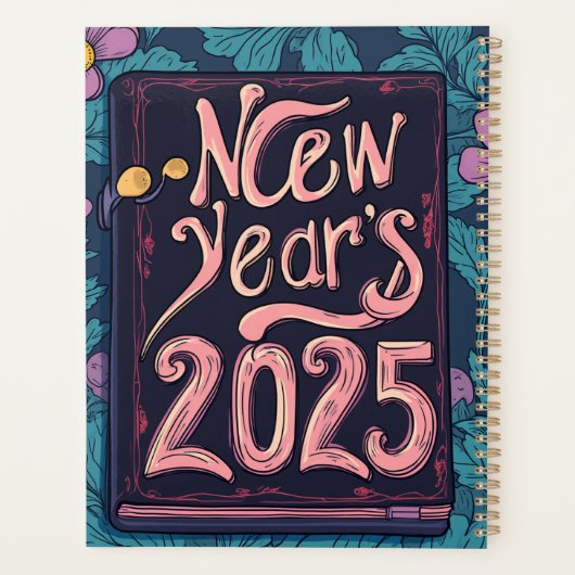 Neujahrsplaner 2025 planer (Rückseite)