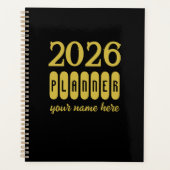Neujahrsplaner 2026 planer (Vorderseite)