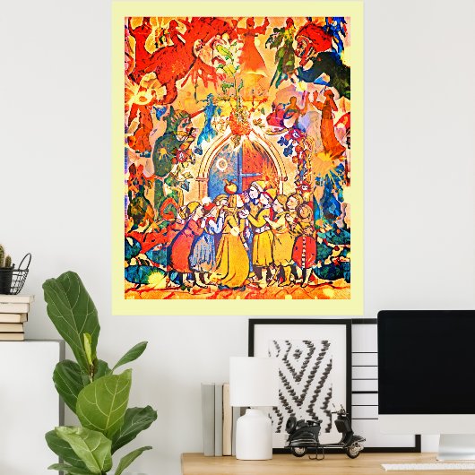 Neujahrsplanung Poster (Heimbüro)