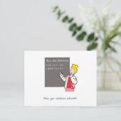 Neujahrsresolutionen Spaß Cake and TV Feiertagspostkarte (Stehend Vorderseite)