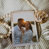 Neujahrsring | Modernes Foto Save The Date