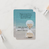 Neujahrsrubrik 2026 Vielen Dank aus der Wirtschaft Karte (Vorderseite/Rückseite Beispiel)