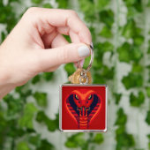 Neujahrsschlange in China 2025 MSqK01 Schlüsselanhänger (Hand)