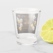 Neujahrsschussglas Schnapsglas (Rückseite)