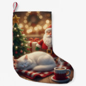 Neujahrsstimmung Kleiner Weihnachtsstrumpf (Vorderseite)