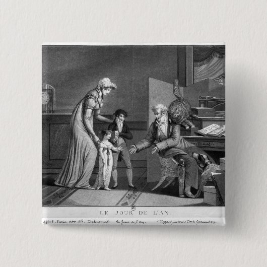 Neujahrstag, 1807 button (Vorderseite)