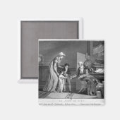 Neujahrstag 1807 magnet (Vorderseite/Rückseite)