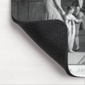 Neujahrstag, 1807 mousepad (Ecke)