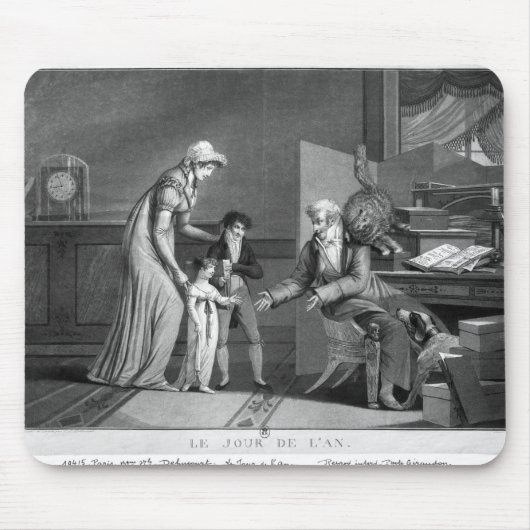 Neujahrstag, 1807 mousepad (Vorne)