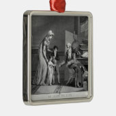 Neujahrstag, 1807 ornament aus metall (Rechts)