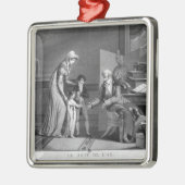 Neujahrstag, 1807 ornament aus metall (Links)