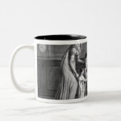 Neujahrstag, 1807 zweifarbige tasse (Links)