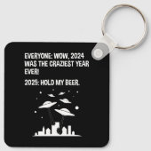 Neujahrstag 2025 schlüsselanhänger (Rückseite)