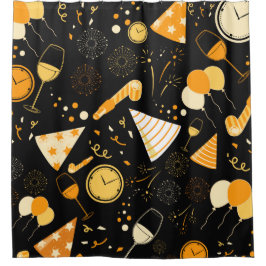 Neujahrstag Duschvorhang