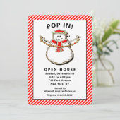 Neujahrstag Einladung (Stehend Vorderseite)