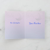 Neujahrstag Feiertagskarte (Innenseite)