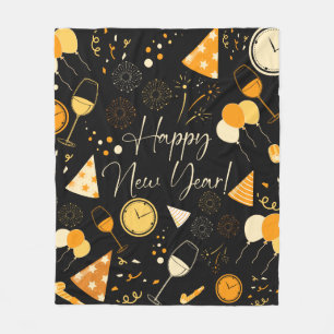 Neujahrstag Fleecedecke