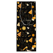 Neujahrstag Geschenktüte Für Weinflaschen (Rückseite)