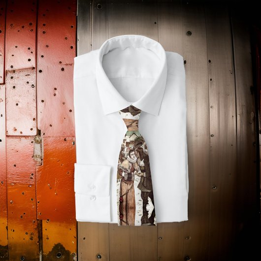 Neujahrstag in New York 1882 Krawatte