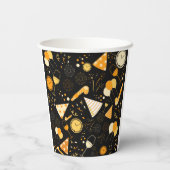 Neujahrstag Pappbecher (Rückseite)