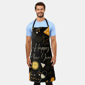 Neujahrstag Schürze (Getragen)