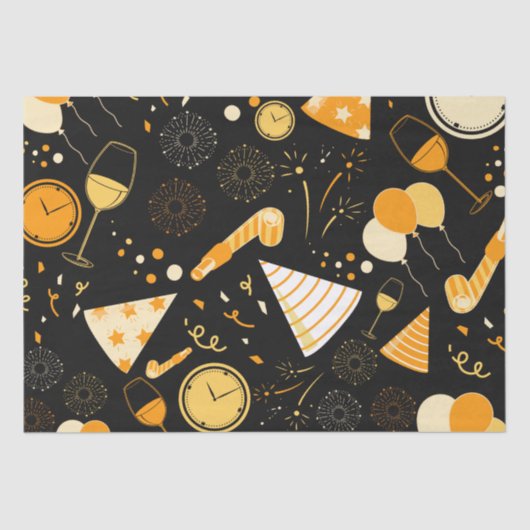 Neujahrstag Seidenpapier (Vorderseite)