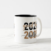 Neujahrstag Zweifarbige Tasse (VorderseiteRechts)