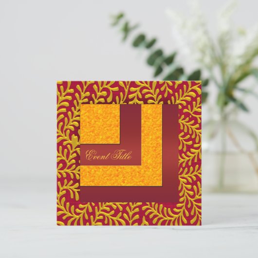 Neujahrstags-Party Einladung (Stehend Vorderseite)