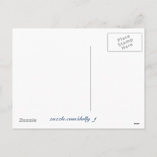 Neujahrstagung Feiertagspostkarte (Rückseite)