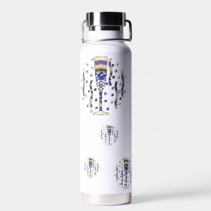 Neujahrstoast Trinkflasche