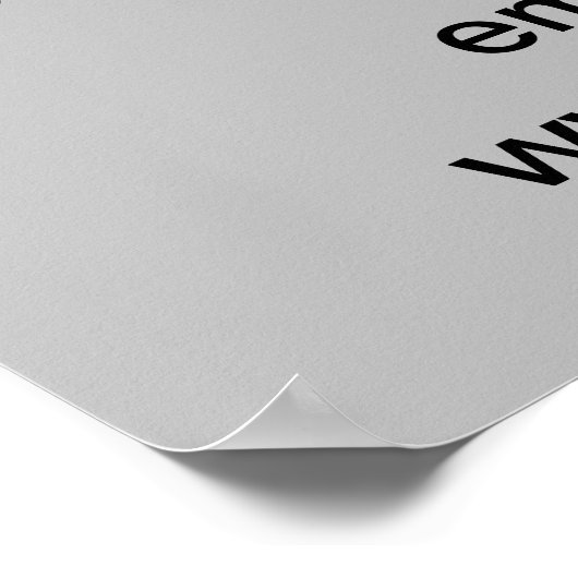 Neujahrsverkauf auf grauem Poster (Ecke)