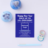 Neujahrsverkauf für den blauen Flyer (Einzeln)