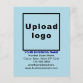 Neujahrsverkauf für den hellblauen Flyer (Hinten)