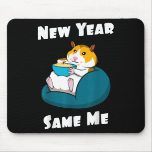 Neujahrsvorsatz Neues Jahr gleicher Ich Lustig Nie Mousepad