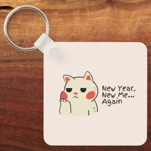 Neujahrsvorschuss Schlüsselanhänger (Vorderseite)