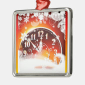 Neujahrszeit Ornament Aus Metall (Links)