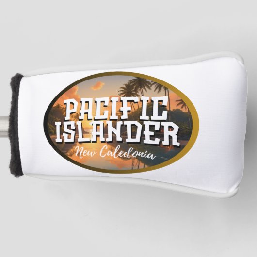 Neukaledonia Pacific Islander Golf Headcover (Vorderseite)